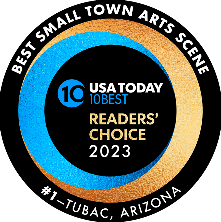 best small town art scene hero badge